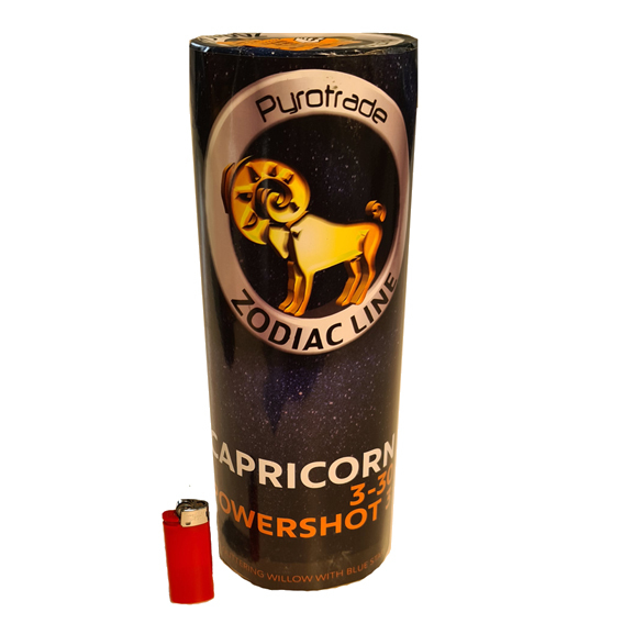 Pyrotrade Powershot 3 Capricorn Zodiac Line