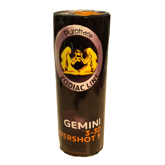 Pyrotrade Powershot 5 Gemini Zodiac Line